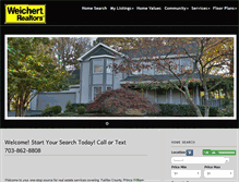 Tablet Screenshot of kathleenhomes.com